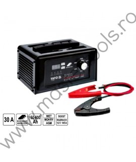 Redresor auto 12/24V 30 ah acumulatori 50-600Ah YATO YT-83052