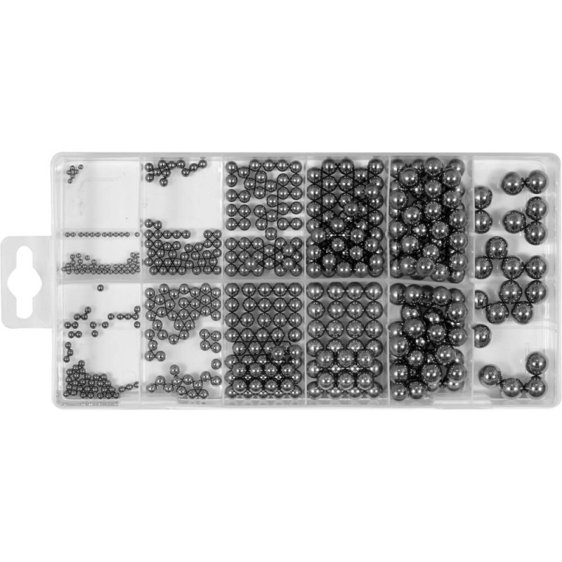YATO Set 470 bile pentru rulmenti, otel