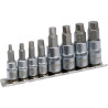 YATO Set 8 extractoare pentru suruburi TORX deteriorate, 1/4", 3/8"