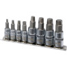 YATO Set 8 extractoare pentru suruburi TORX deteriorate, 1/4", 3/8"