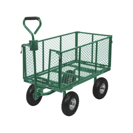 FLO Carucior transport, greutate maxima suportata 300 kg, Otel, Verde