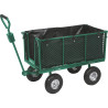 FLO Carucior transport, greutate maxima suportata 300 kg, Otel, Verde