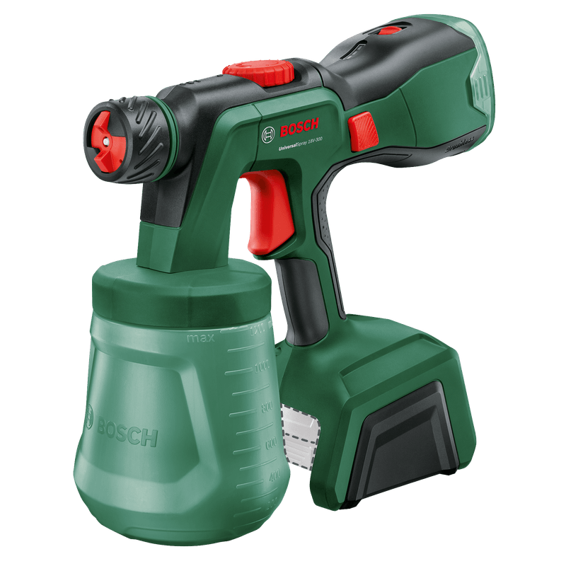 BOSCH Pistol de vopsit compatibil cu Li-Ion 18V,0-300 ml/min,1.2l