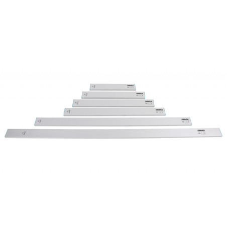 Set dreptare din aluminiu pentru nivelat - 6buc., 45-180cm