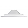 Set dreptare din aluminiu pentru nivelat - 6buc., 45-180cm