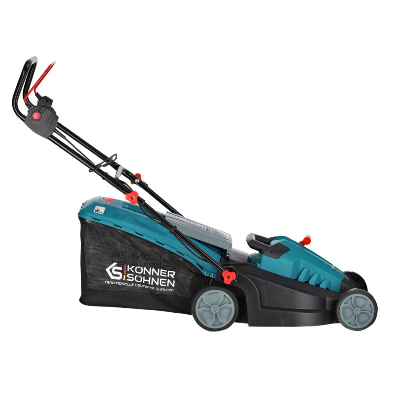 Mașină de tuns iarba electrică - 380mm, 40l - Konner & Sohnen - KS 38LM-BL