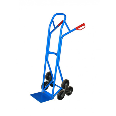 Carucior transport pavaje, cu 3 roti pentru scari