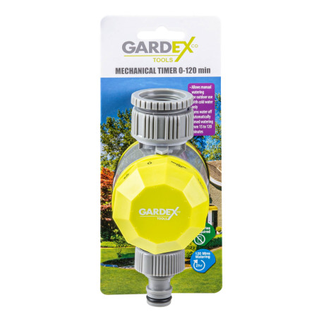 GARDEX Programator mecanic irigare, 0-120 min