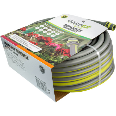 GARDEX Furtun de gradina SUPERFLEX 3/4", 50 m, 3.3 mm