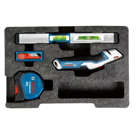 BOSCH Set 13 scule de mana,surubelnite,nivela,cutter,ruleta,L-BOXX 102