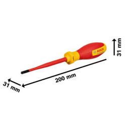 BOSCH Surubelnita SL/PH1 izolata electric 1000 V, lungime 100 mm
