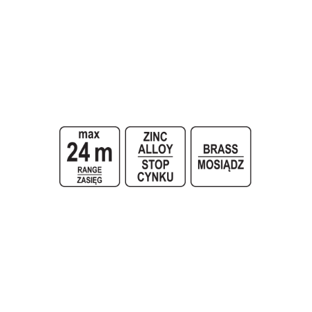 YATO Aspersor rotativ, raza stropire 24 m