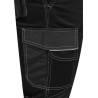 YATO Pantaloni cu elastan si benzi reflectorizante, marimea XXXL