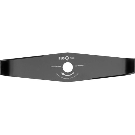 FLO Cutit pentru motocoasa cu 2 dinti 25.4 x 320 mm