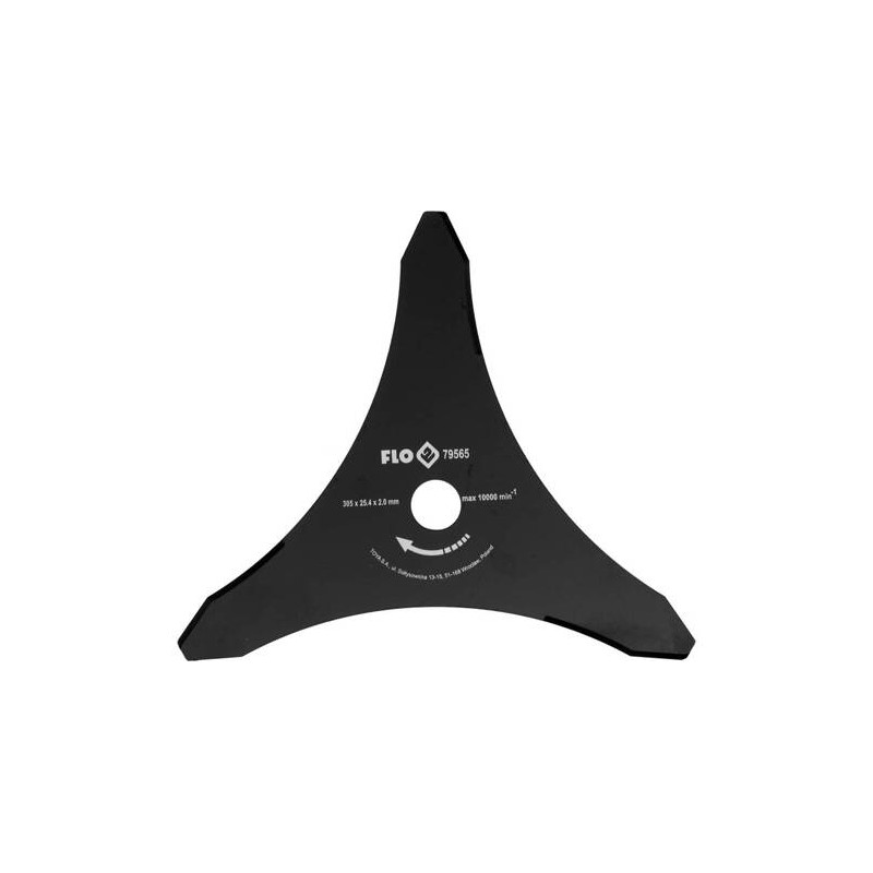 FLO Lama pentru motocoasa cu 3 dinti, 25.4 x 305 mm