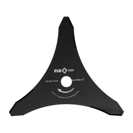 FLO Lama pentru motocoasa cu 3 dinti, 25.4 x 305 mm