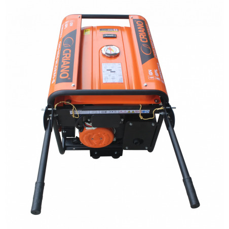 Generator de sudura 220A MMA si curent 5.5kW SuperHIBRID (GPL + Gaz Natural + Benzina) - CRIANO - CNO-NRG-WLD220-G