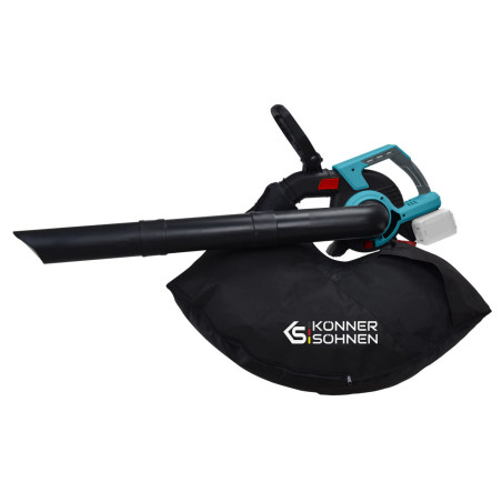 Aspirator de grădină cu suflantă pe acumulator (neinclus) - Konner & Sohnen - KS LBV-40V