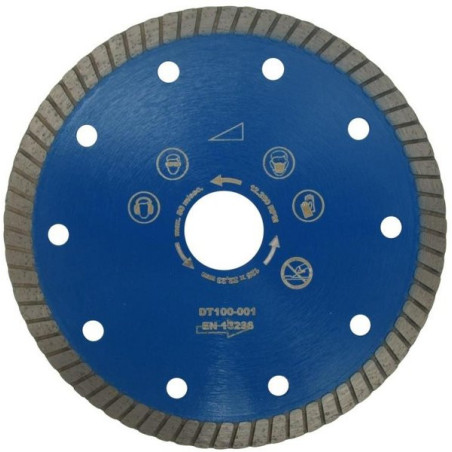 Disc DiamantatExpert pt. Gresie ft. dura, Portelan dur, Granit - Turbo 125x22.2 (mm) Super Premium