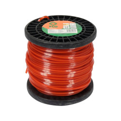 FLO Bobina cu fir nailon pentru trimmer, profil stea, 3.0 mm х 60 m