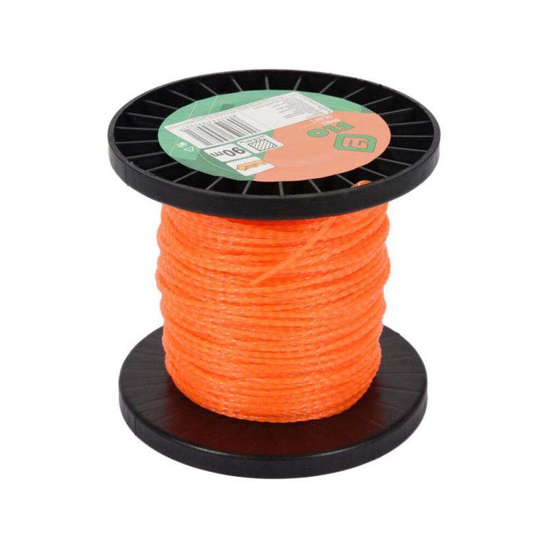 FLO Bobina cu fir nailon pentru motocoasa si trimmer 3mm х 60m, SILENT