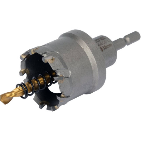 YT-44061 YATO Carota TCT pentru metal, diametru 38 mm, prindere 1/4