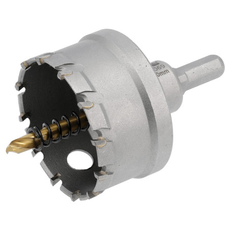 YATO Carota TCT pentru metal YT-44069, diametru 60 mm, hex 3/8