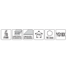 YT-44071 YATO Carota TCT pentru metal, diametru 70 mm, hex 3/8