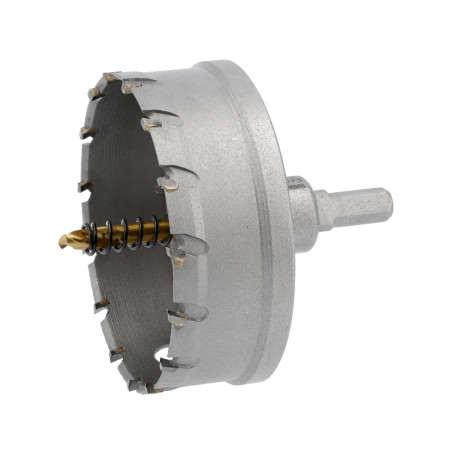 YT-44073 YATO Carota TCT pentru metal, diametru 90 mm, hex 3/8