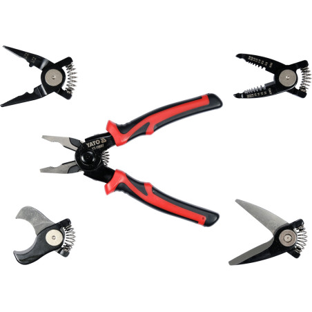 YATO Cleste multifunctional pentru electricieni 5 in 1, lungime 200 mm