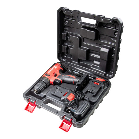 RAIDER Bormasina Li-Ion 20v 2x2Ah, 2 viteze, mandrina 10mm, cuplu 44Nm