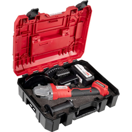 RAIDER Polizor unghiular R20 Li-Ion 20 V 4Ah, 125 mm, motor fara perii