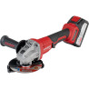 RAIDER Polizor unghiular R20 Li-Ion 20 V 4Ah, 125 mm, motor fara perii