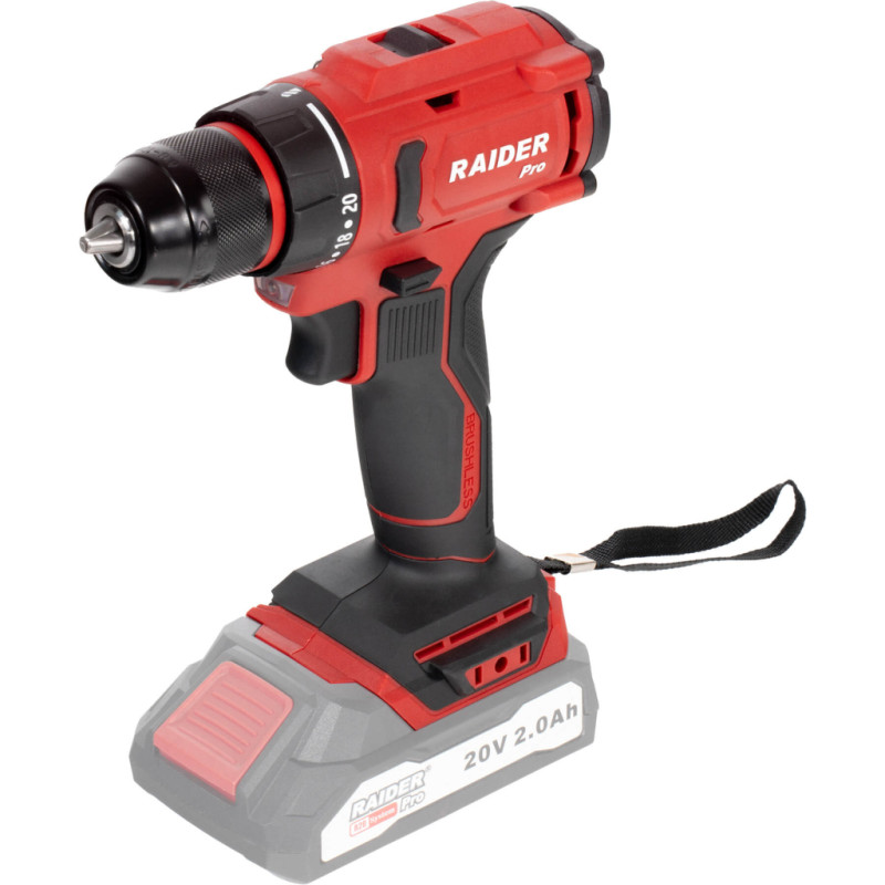 RAIDER Bormasina cu percutie compatibila cu Li-Ion R20, 10mm, 50 Nm