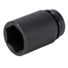 MAKITA Cheie tubulara hex. de impact 24 mm, patrat 1/2", lungime 52 mm