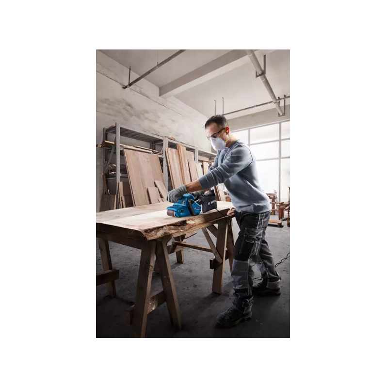 BOSCH Slefuitor cu banda 850W, 75x533mm, 3 trepte viteza, sac colector