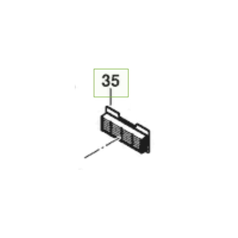 1619PC1232 BOSCH Filtru AFC compatibil cu aspiratorul GAS 400 A
