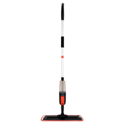 LUND Mop + stergator geam, recipient lichid 350 ml, metal, microfibra