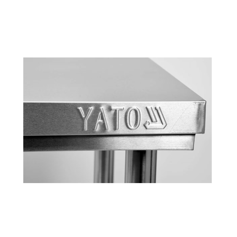 YATO GASTRO Masa lucru cu spatiu de depozitare din inox,1000×700×850mm