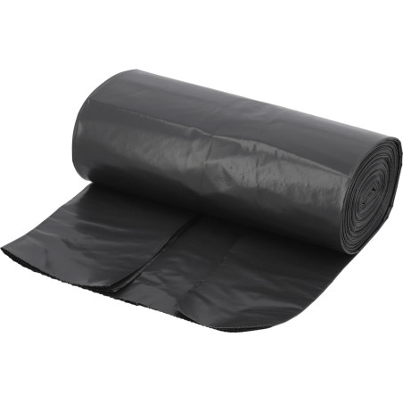 VOREL Saci de gunoi negri, 10 bucati, capacitate 160 l