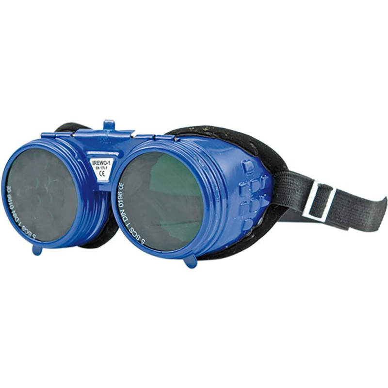 VOREL Ochelari de protectie pentru sudura, albastru