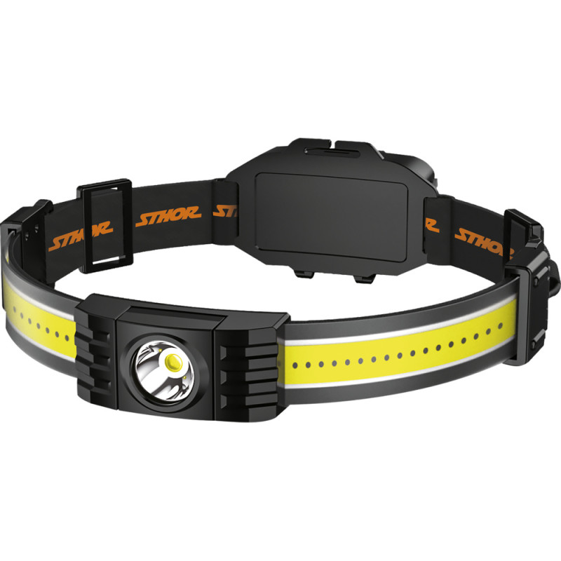 STHOR Lanterna cu LED pentru cap, 320lm, Li-Po 3.7V 1200MAh