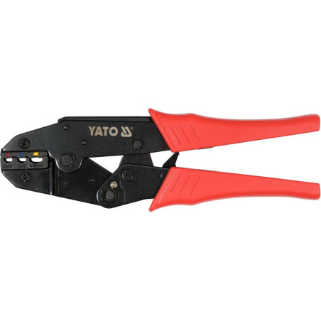YATO Set conectori electrici si cleste de sertizat, 551 piese