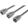 YATO Set de 3 extensii pentru pulverizator de vopsea 300, 450, 600 mm