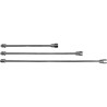 YATO Set de 3 extensii pentru pulverizator de vopsea 300, 450, 600 mm
