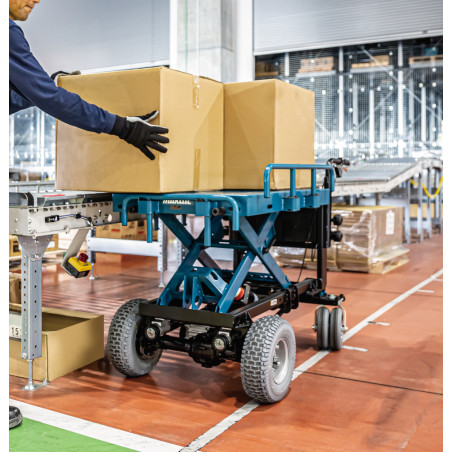 DCU601Z MAKITA Roaba compatibila cu LXT Li-Ion 2x18V, 180 kg, 0-5 km/h