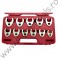 Set de 11 chei pentru racorzi de tuburi TOOLHUB