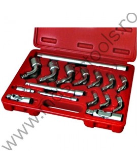 Trusa de chei tip pipa cu fanta superioara TOOLHUB