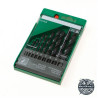 HIKOKI (HITACHI) Set 10 burghie metal 1-10 mm x 1.0mm, tija cilindrica