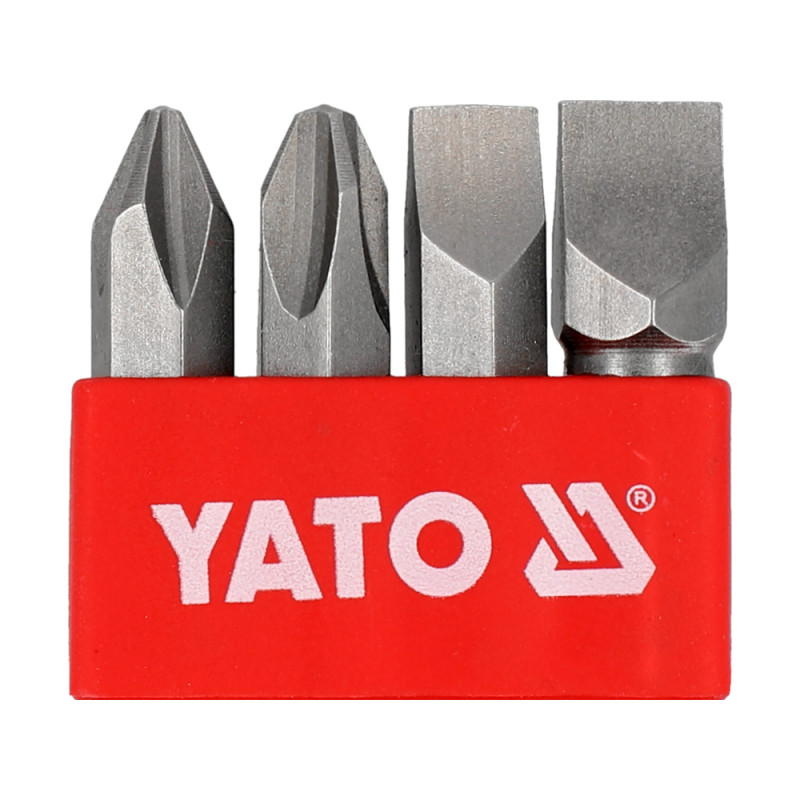 YATO Set 4 capete de insurubare, profil plat si PH